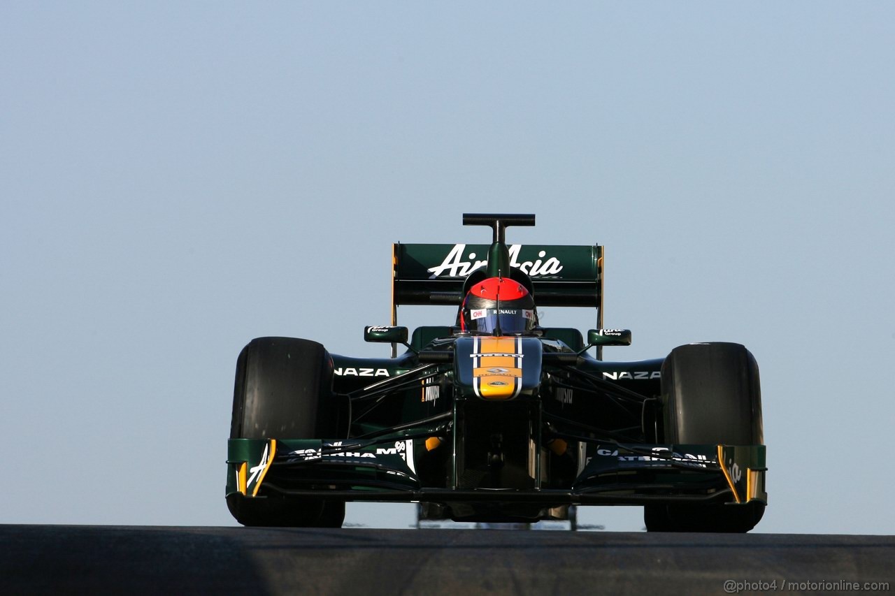 Abu Dhabi Test Novembre 2011, 17.11.2011 Abu Dhabi, UEA,
Alexander Rossi (USA), Team Lotus   - Formula 1 Testing Rookie Test, day 3 - Formula 1 World Championship 