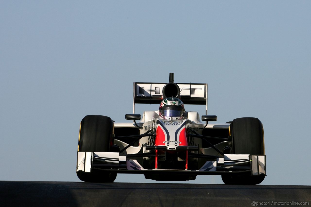 Abu Dhabi Test Novembre 2011, 17.11.2011 Abu Dhabi, UEA,
Nathanael Berton (FRA), HRT Racing Team   - Formula 1 Testing Rookie Test, day 3 - Formula 1 World Championship - 
