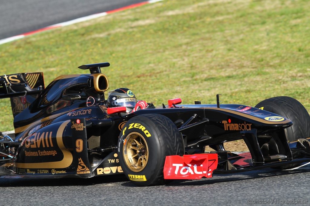 Barcelona Test Febbraio 2011, 18.02.2011- Nick Heidfeld (GER), Testing for Lotus Renault GP 
