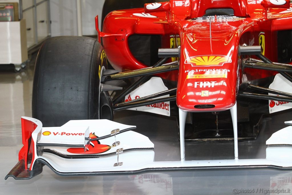 Barcelona Test Febbraio 2011, 18.02.2011- Ferrari, F-150 Italia 