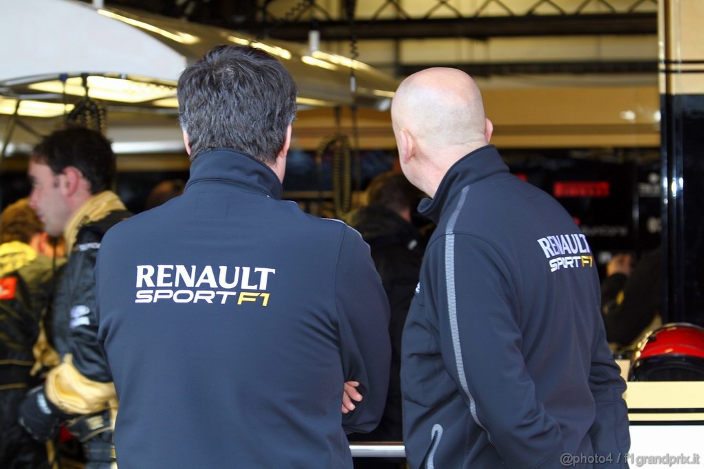 Barcelona Test Febbraio 2011, 18.02.2011- Lotus Renault GP R31  