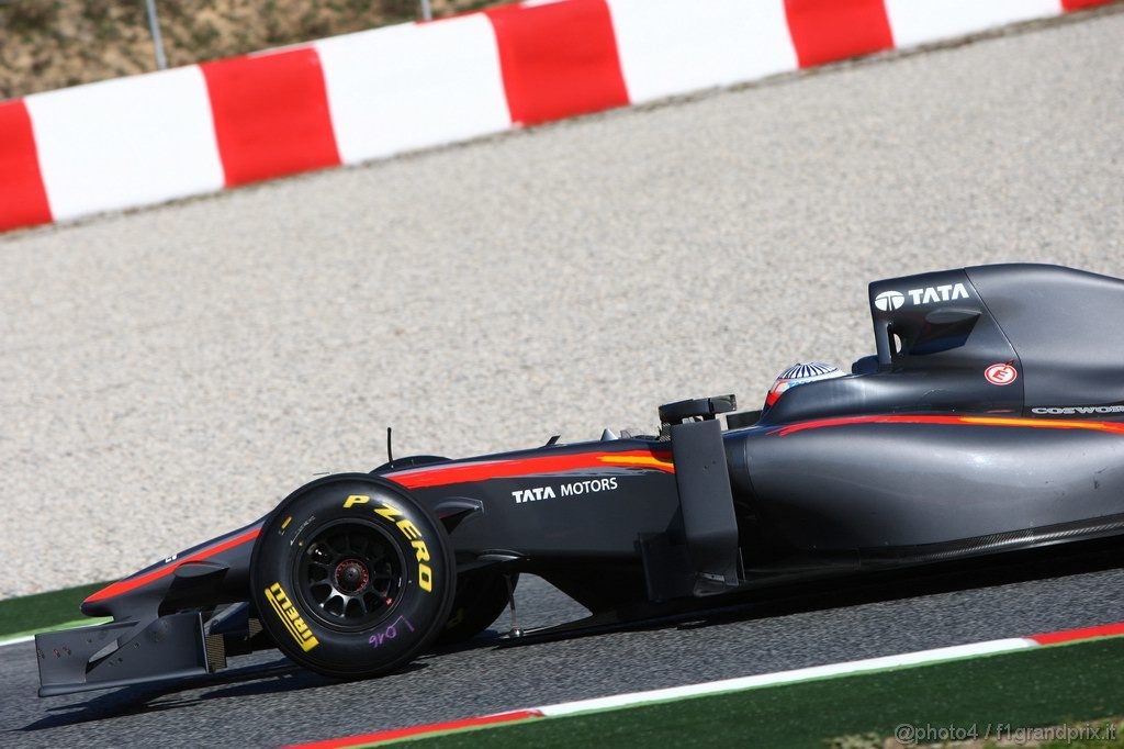 Barcelona Test Febbraio 2011, 18.02.2011- Narain Karthikeyan (IND), Hispania Racing F1 Team, HRT 