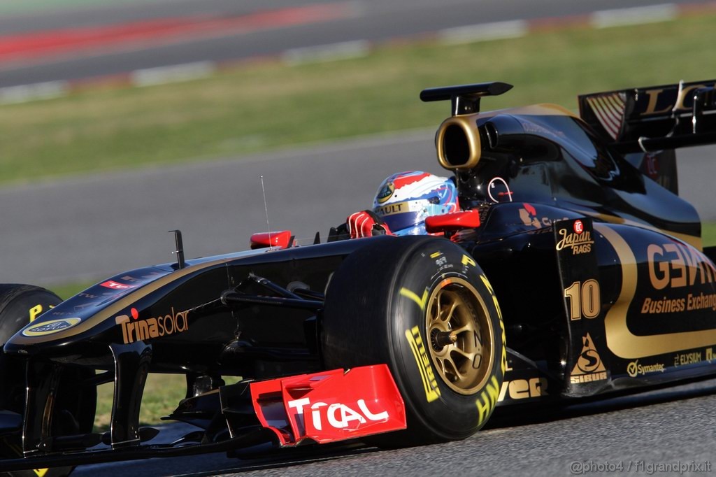 Barcelona Test Febbraio 2011, 18.02.2011-Vitaly Petrov (RUS), Lotus Renault GP, R31 