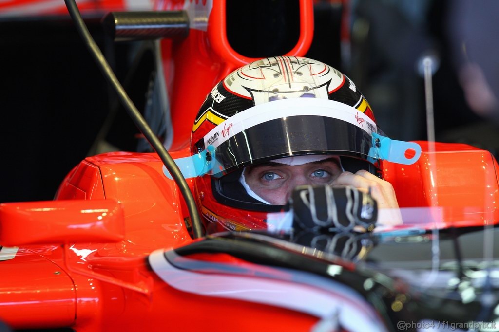 Barcelona Test Febbraio 2011, 18.02.2011- Jerome D'Ambrosio (BEL), Marussia Virgin Racing VR-02 