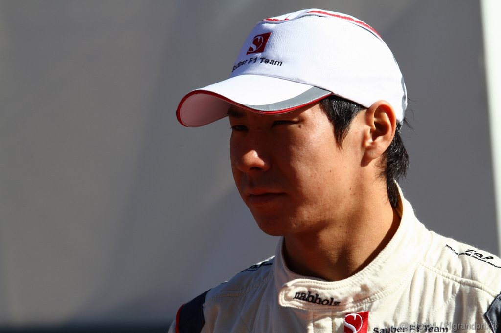 Barcelona Test Febbraio 2011, 18.02.2011- Kamui Kobayashi (JAP), Sauber F1 Team C30 