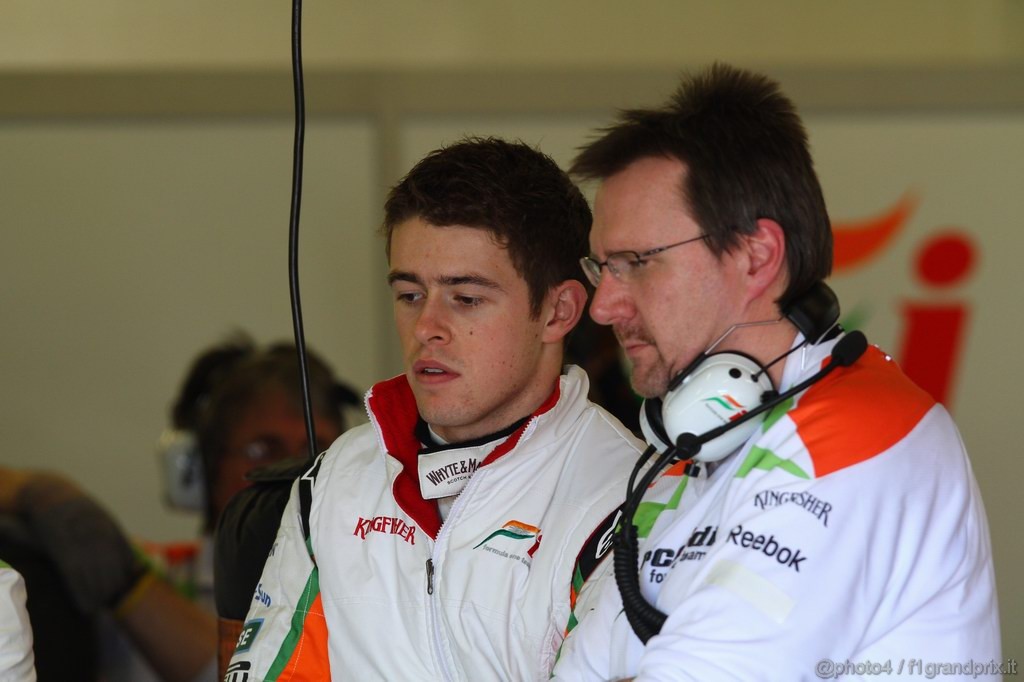 Barcelona Test Febbraio 2011, 18.02.2011- Paul di Resta (GBR) Force India VJM04 