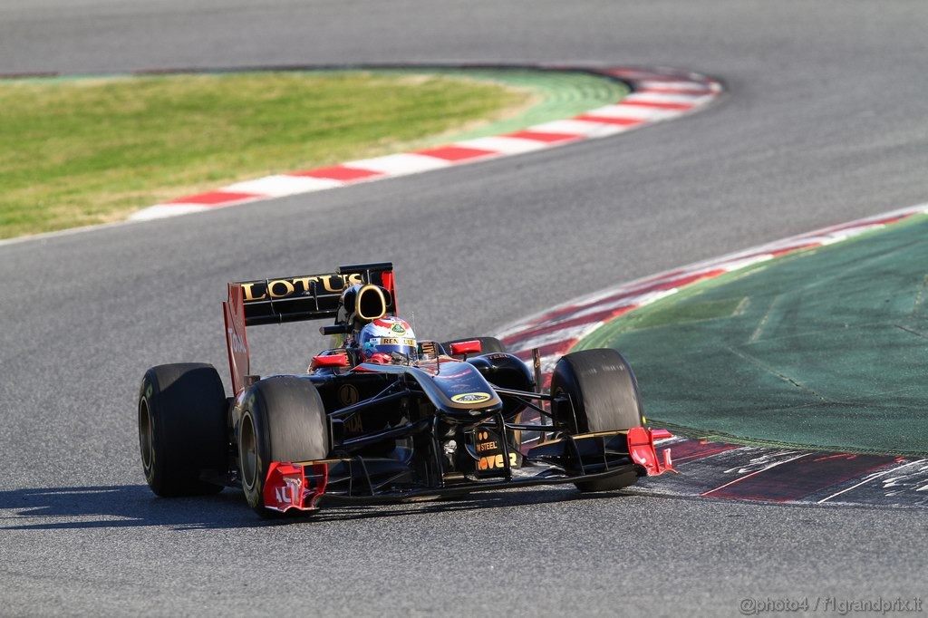 Barcelona Test Febbraio 2011, 18.02.2011- Vitaly Petrov (RUS), Lotus Renault GP, R31 