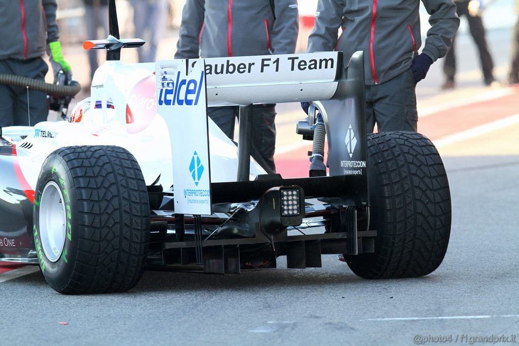 Barcelona Test Febbraio 2011, 19.02.2011- Kamui Kobayashi (JAP), Sauber F1 Team C30 