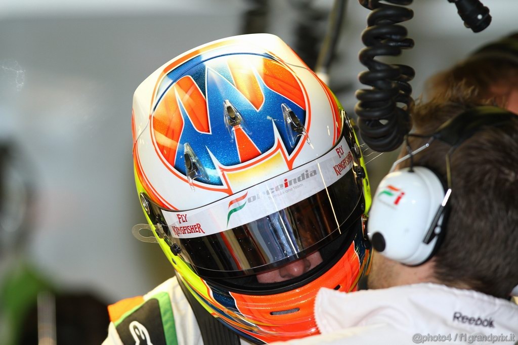 Barcelona Test Febbraio 2011, 19.02.2011- Paul di Resta (GBR) Force India VJM04 