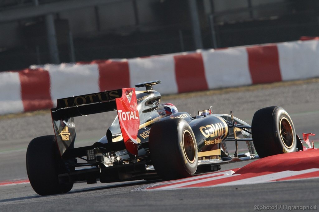 Barcelona Test Febbraio 2011, 19.02.2011- Vitaly Petrov (RUS), Lotus Renault GP, R31 