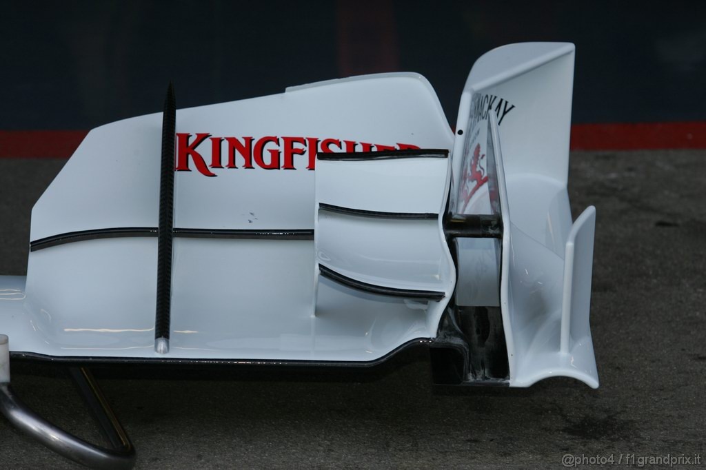 Barcelona Test Febbraio 2011, 19.02.2011- Force India VJM04 