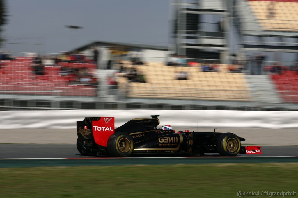 Barcelona Test Febbraio 2011, 19.02.2011- Vitaly Petrov (RUS), Lotus Renault GP, R31 