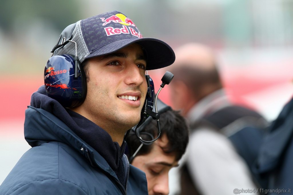 Barcelona Test Febbraio 2011, 19.02.2011- Daniel Ricciardo (AUS), Test Driver Scuderia Toro Rosso, STR6 