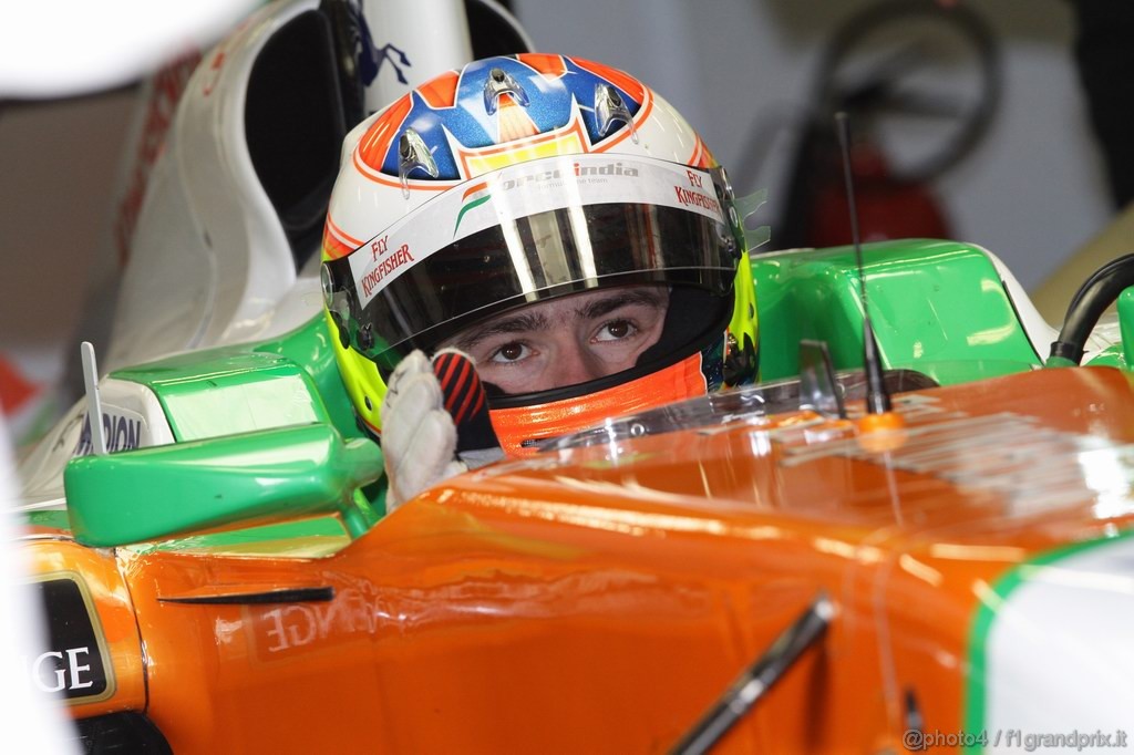 Barcelona Test Febbraio 2011, 19.02.2011- Paul di Resta (GBR) Force India VJM04 