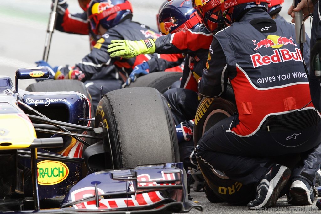 Barcelona Test Febbraio 2011, 19.02.2011- Sebastian Vettel (GER), Red Bull Racing, RB7 