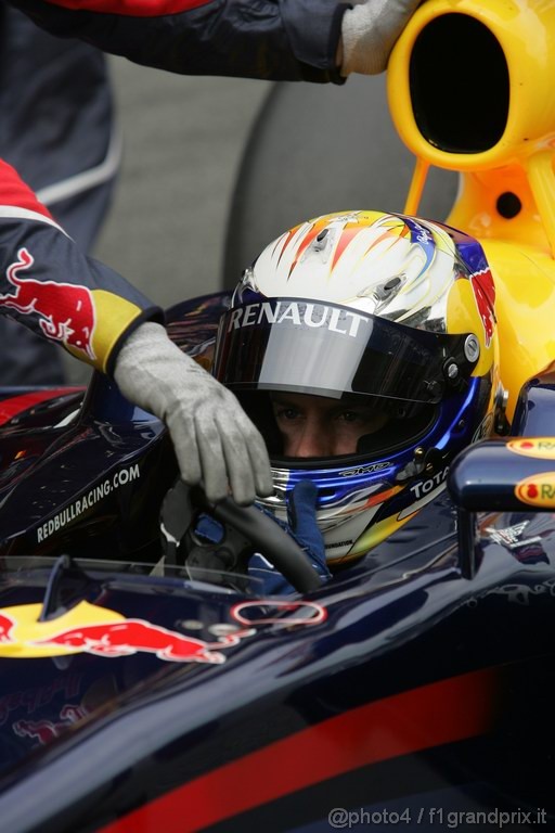 Barcelona Test Febbraio 2011, 19.02.2011- Sebastian Vettel (GER), Red Bull Racing, RB7 