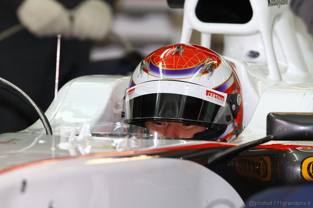 Barcelona Test Febbraio 2011, 19.02.2011- Kamui Kobayashi (JAP), Sauber F1 Team C30 