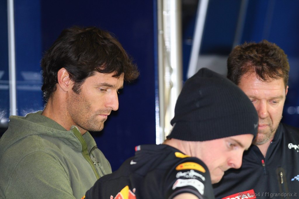 Barcelona Test Febbraio 2011, 19.02.2011- Mark Webber (AUS), Red Bull Racing, RB7 