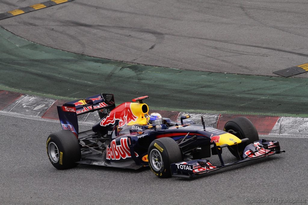 Barcelona Test Febbraio 2011, 19.02.2011- Sebastian Vettel (GER), Red Bull Racing, RB7 