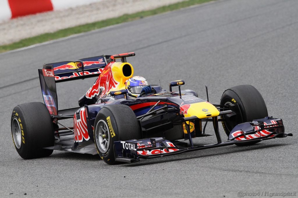 Barcelona Test Febbraio 2011, 19.02.2011- Sebastian Vettel (GER), Red Bull Racing, RB7 