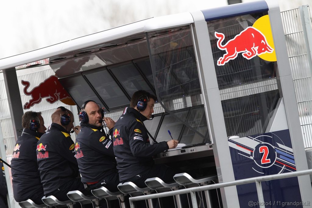 Barcelona Test Febbraio 2011, 19.02.2011- Red Bull Racing