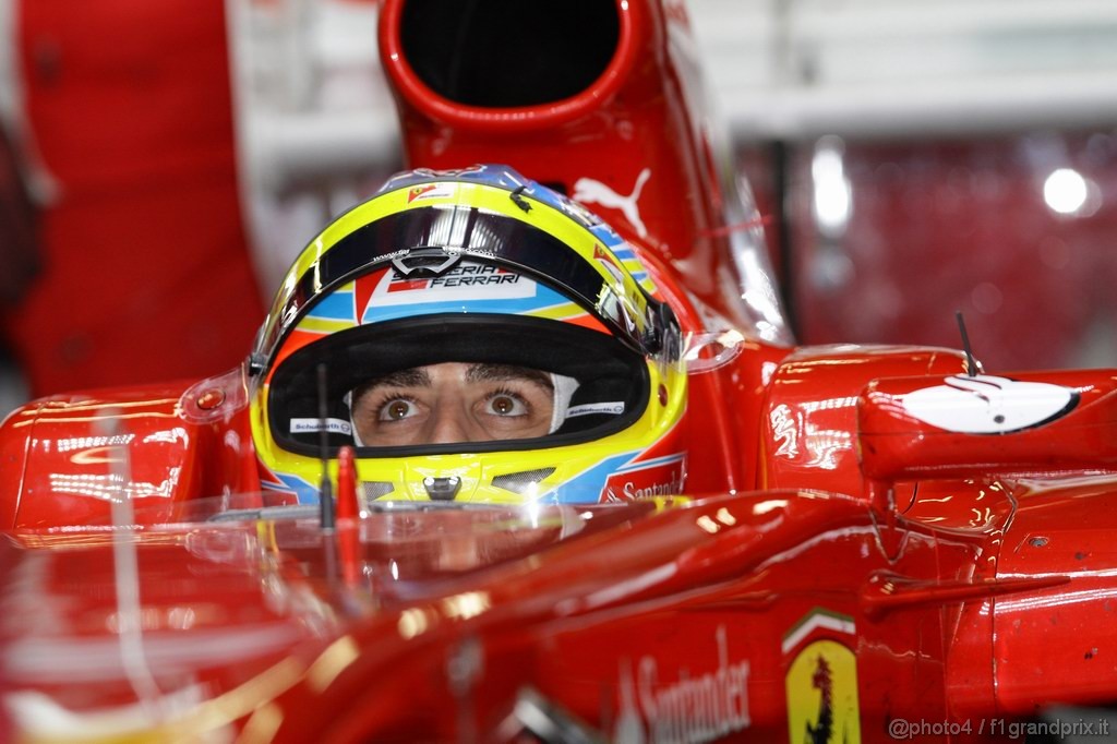 Barcelona Test Febbraio 2011, 19.02.2011- Fernando Alonso (ESP), Ferrari, F-150 Italia 