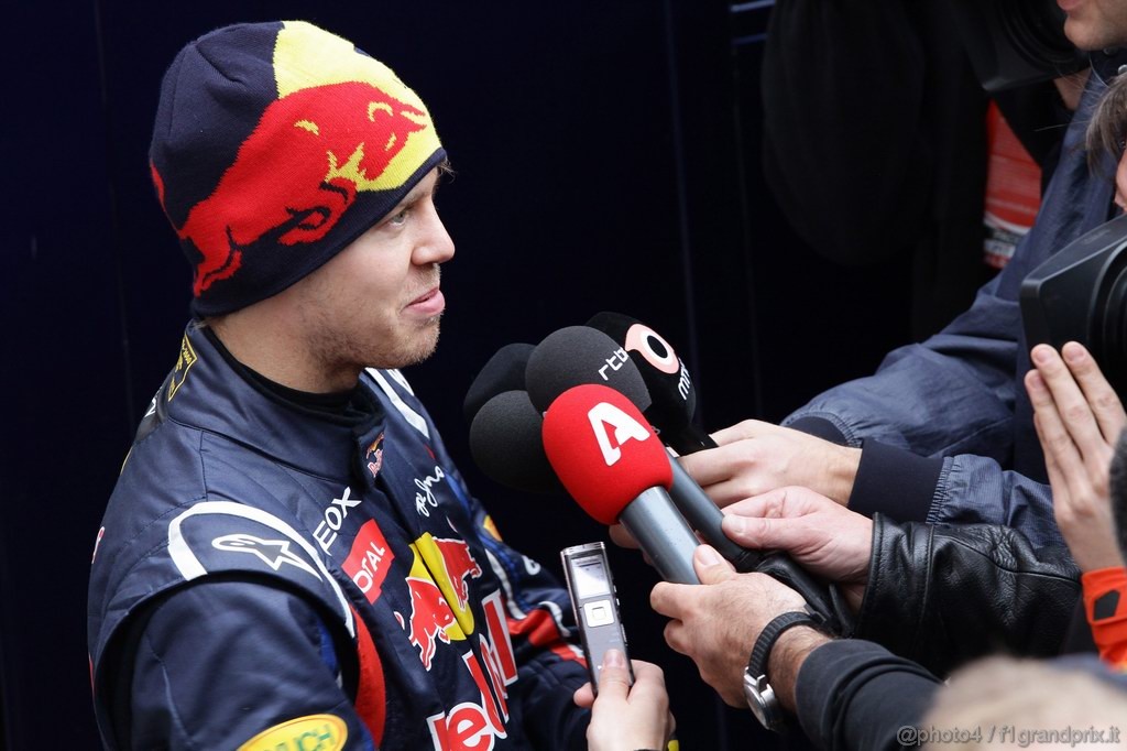 Barcelona Test Febbraio 2011, 19.02.2011- Sebastian Vettel (GER), Red Bull Racing, RB7 