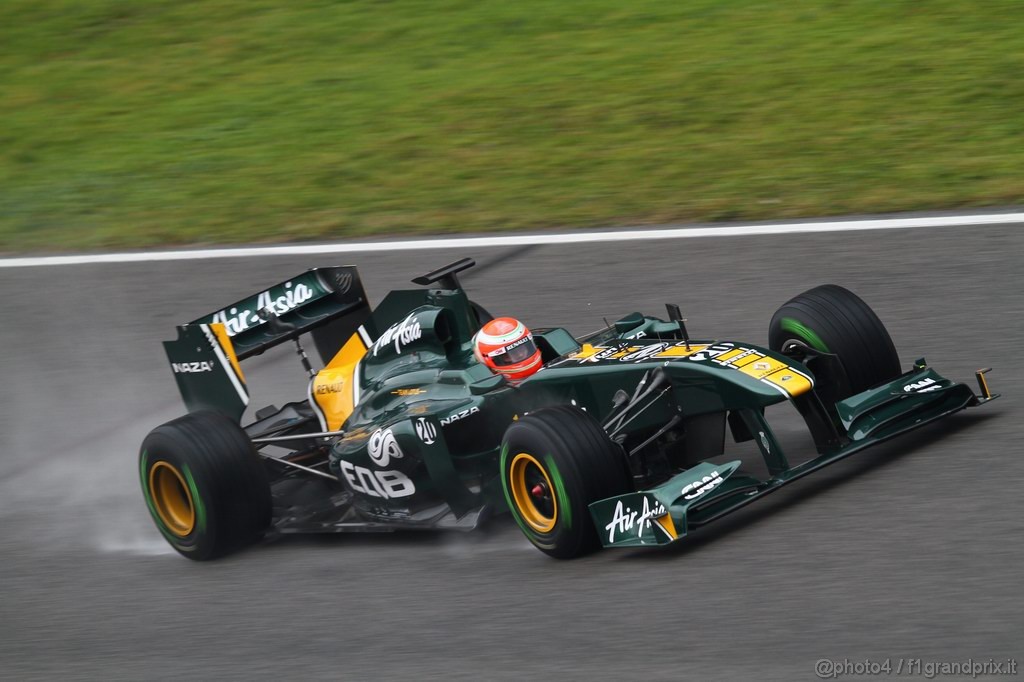 Barcelona Test Febbraio 2011, 20.02.2011- Jarno Trulli (ITA), Team Lotus, TL11 