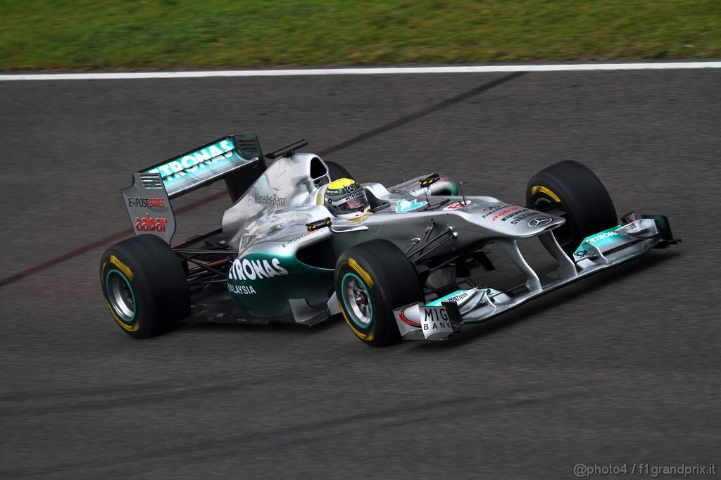 Barcelona Test Febbraio 2011, 20.02.2011- Nico Rosberg (GER), Mercedes GP Petronas F1 Team, MGP W02 