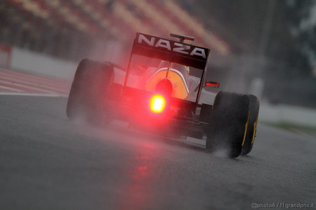 Barcelona Test Febbraio 2011, 20.02.2011- Vitantonio Liuzzi (ITA), Test Driver, Hispania Racing F1 Team, HRT  