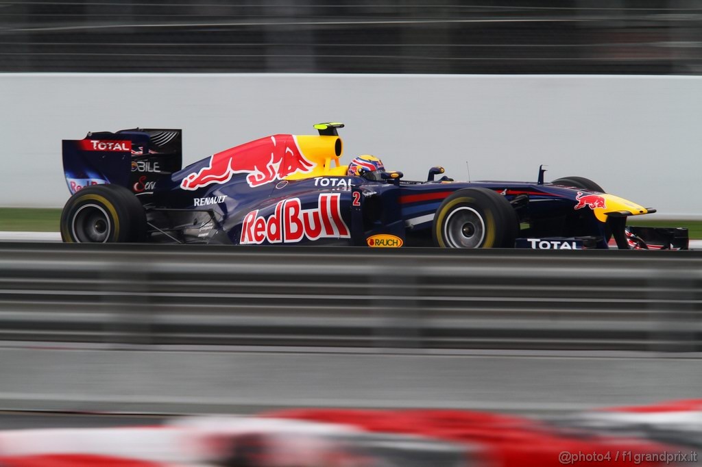 Barcelona Test Febbraio 2011, 20.02.2011- Mark Webber (AUS), Red Bull Racing, RB7 