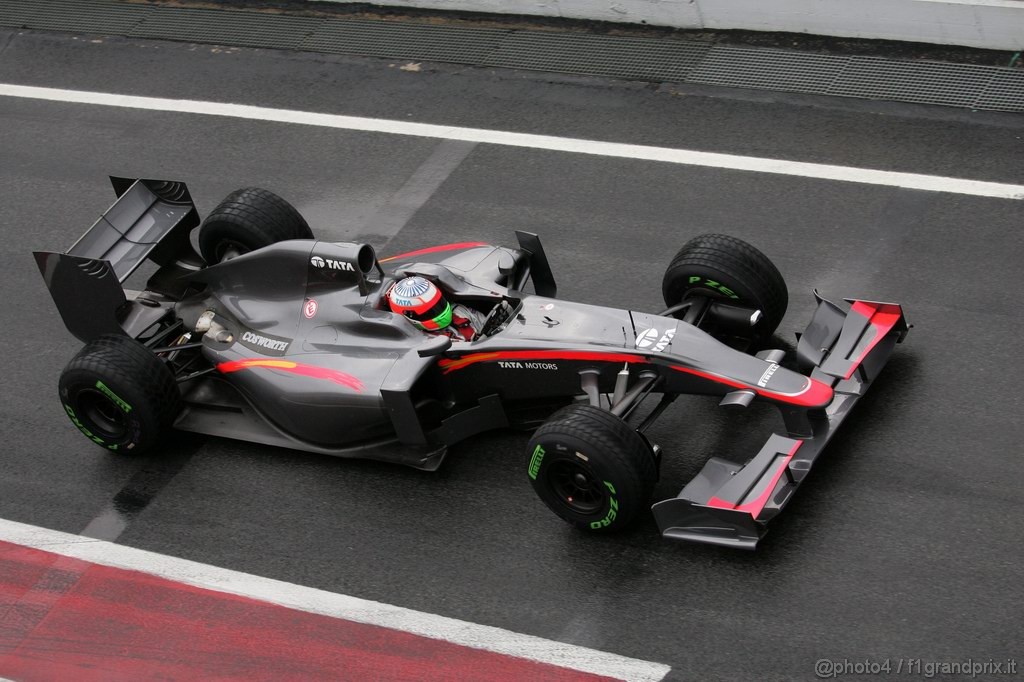 Barcelona Test Febbraio 2011, 20.02.2011- Narain Karthikeyan (IND), Hispania Racing F1 Team, HRT 