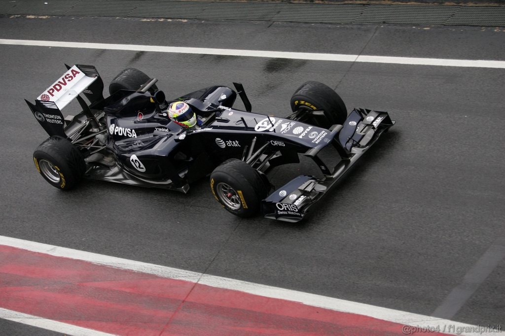 Barcelona Test Febbraio 2011, 20.02.2011- Pastor Maldonado (VEN), Williams FW33 