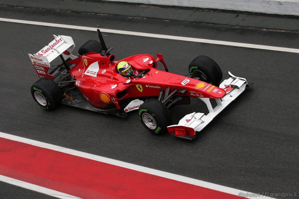 Barcelona Test Febbraio 2011, 20.02.2011- Felipe Massa (BRA), Ferrari, F-150 Italia 