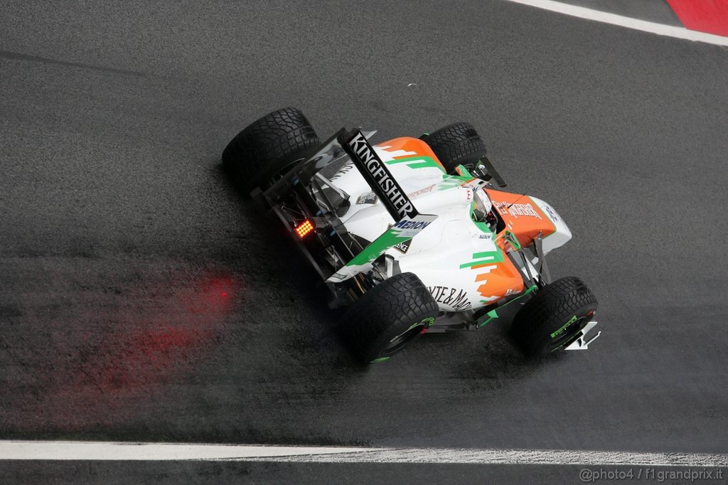 Barcelona Test Febbraio 2011, 20.02.2011- Adrian Sutil (GER), Force India F1 Team, VJM04 