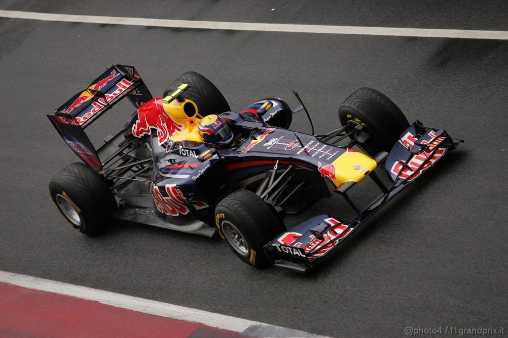 Barcelona Test Febbraio 2011, 20.02.2011- Mark Webber (AUS), Red Bull Racing, RB7 