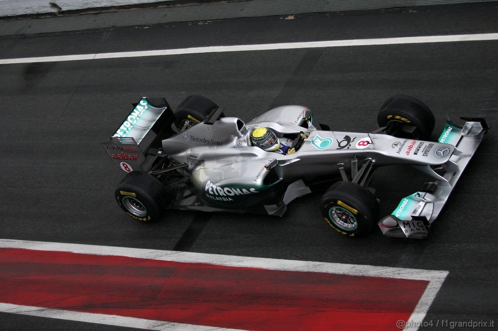 Barcelona Test Febbraio 2011, 20.02.2011- Nico Rosberg (GER), Mercedes GP Petronas F1 Team, MGP W02 