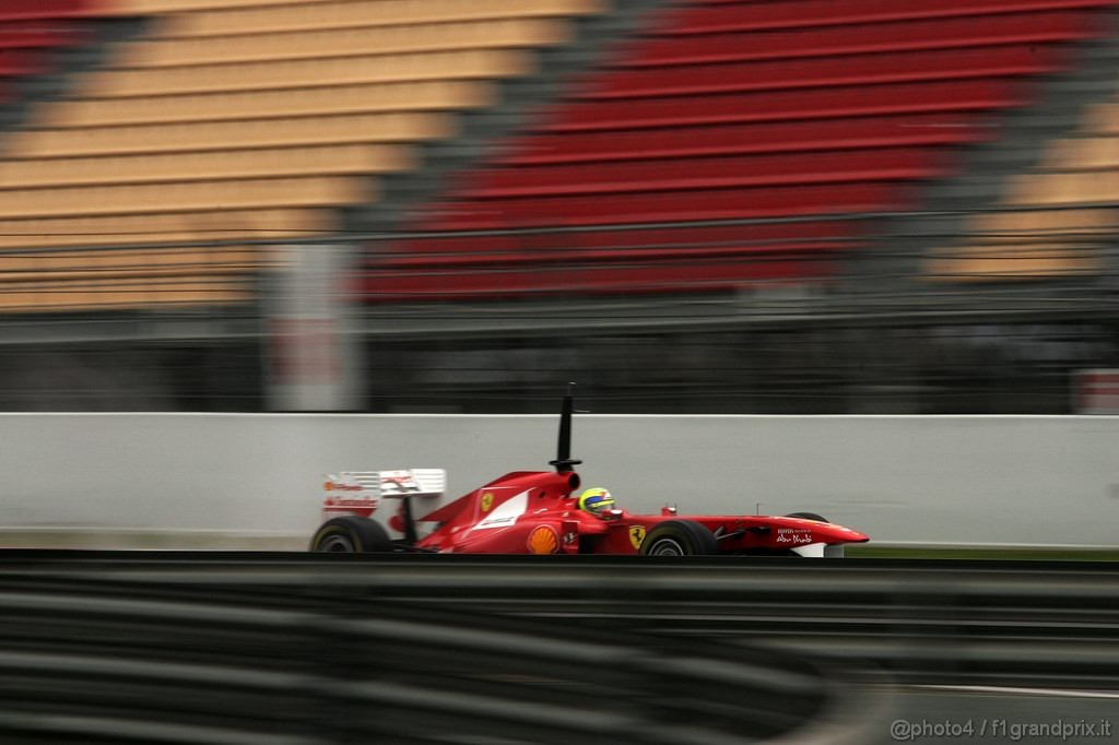 Barcelona Test Febbraio 2011, 20.02.2011- Felipe Massa (BRA), Ferrari, F-150 Italia 