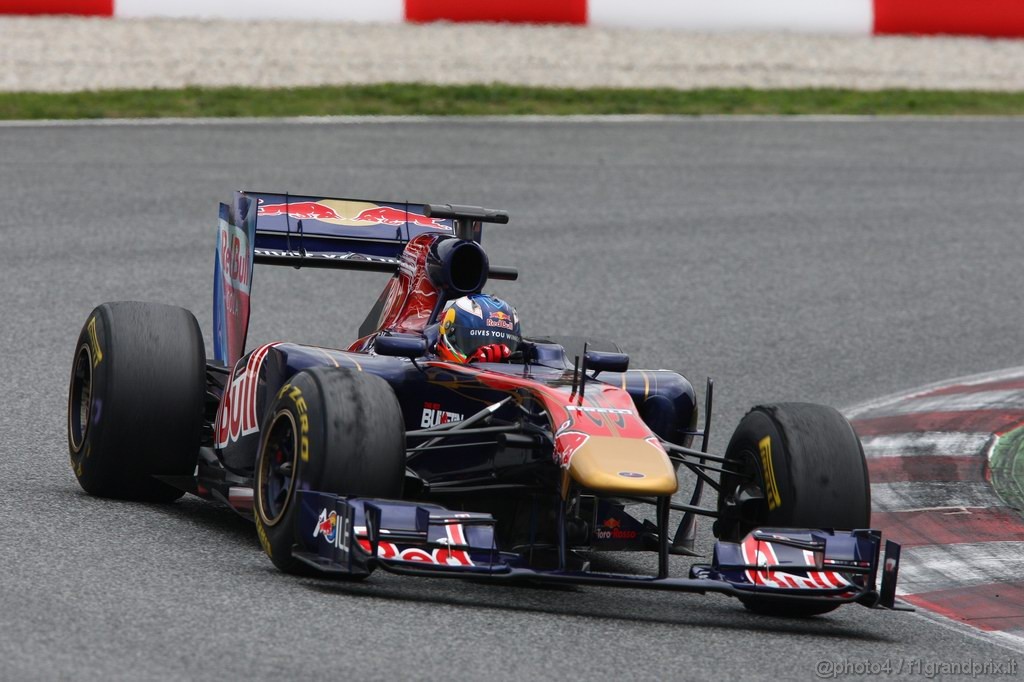 Barcelona Test Febbraio 2011, 20.02.2011- Daniel Ricciardo (AUS), Test Driver Scuderia Toro Rosso, STR6 