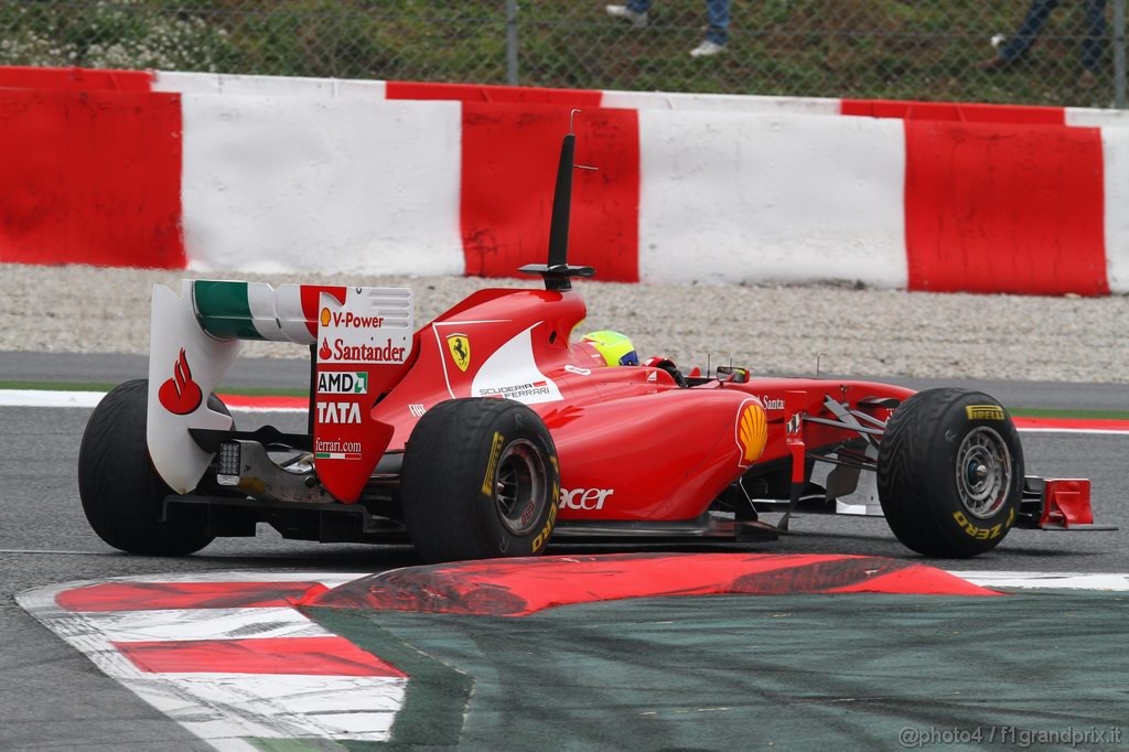 Barcelona Test Febbraio 2011, 20.02.2011- Felipe Massa (BRA), Ferrari, F-150 Italia 