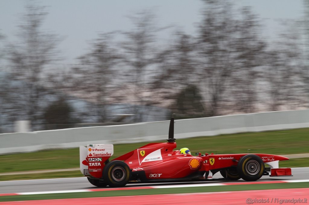 Barcelona Test Febbraio 2011, 20.02.2011- Felipe Massa (BRA), Ferrari, F-150 Italia 