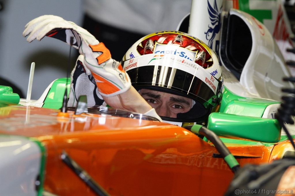 Barcelona Test Febbraio 2011, 20.02.2011- Adrian Sutil (GER), Force India F1 Team, VJM04 