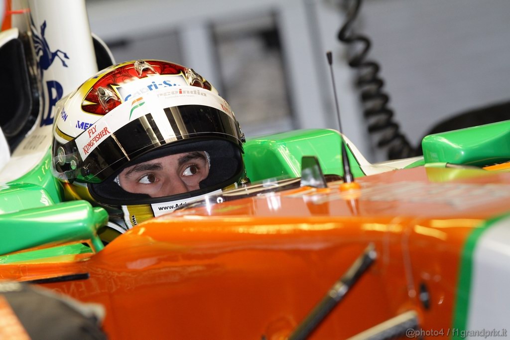 Barcelona Test Febbraio 2011, 20.02.2011- Adrian Sutil (GER), Force India F1 Team, VJM04 