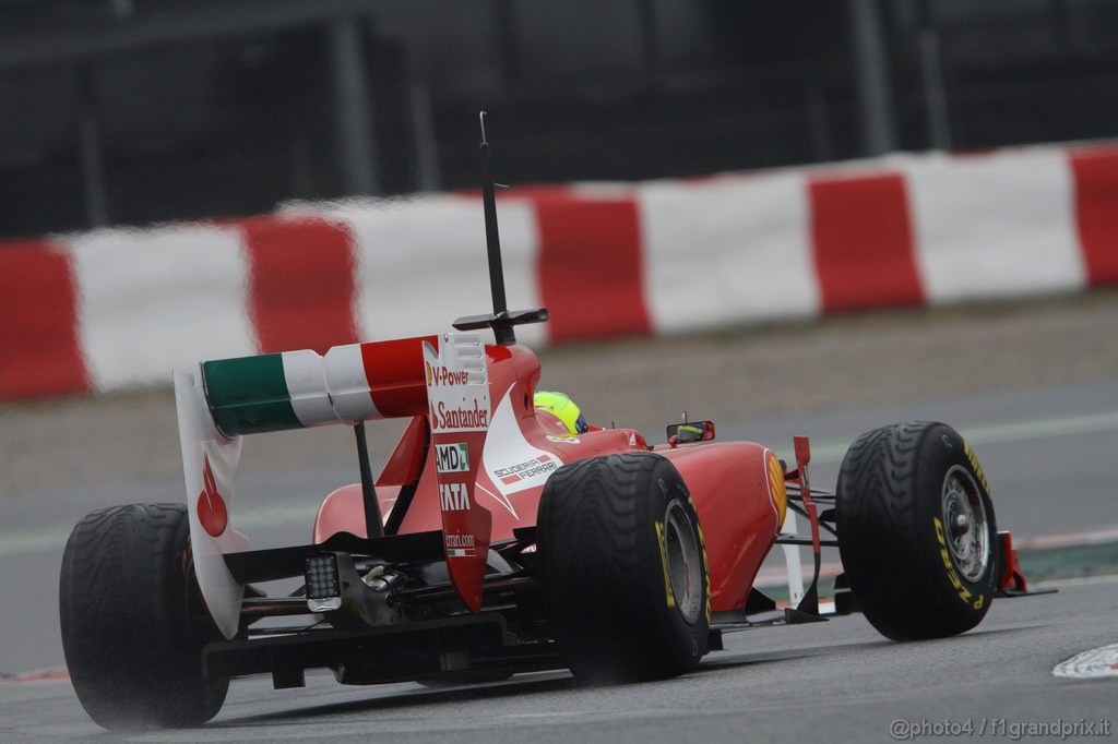 Barcelona Test Febbraio 2011, 20.02.2011- Felipe Massa (BRA), Ferrari, F-150 Italia 