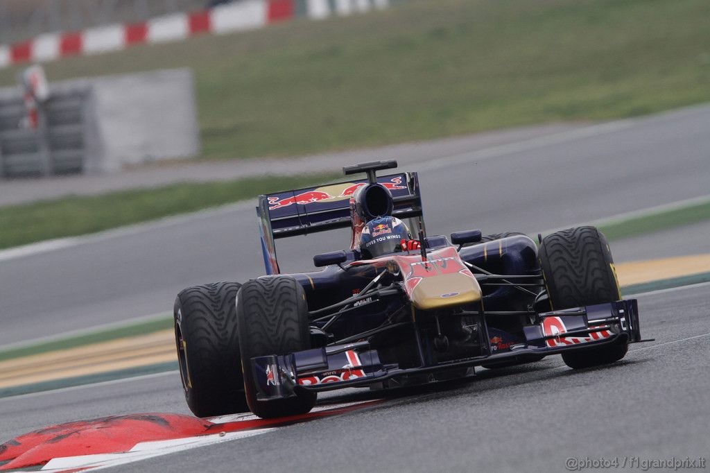 Barcelona Test Febbraio 2011, 20.02.2011- Daniel Ricciardo (AUS), Test Driver Scuderia Toro Rosso, STR6 