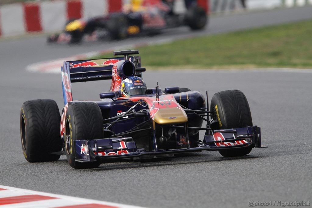 Barcelona Test Febbraio 2011, 20.02.2011- Daniel Ricciardo (AUS), Test Driver Scuderia Toro Rosso, STR6 