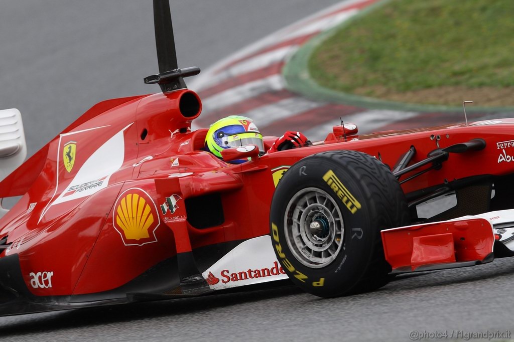 Barcelona Test Febbraio 2011, 20.02.2011- Felipe Massa (BRA), Ferrari, F-150 Italia 