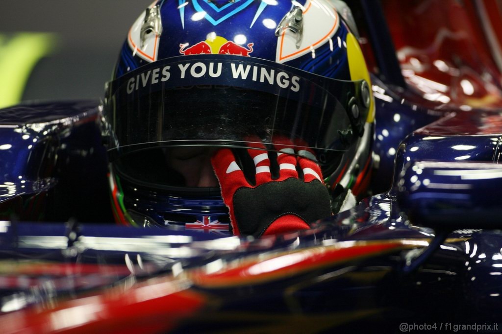 Barcelona Test Febbraio 2011, 20.02.2011- Daniel Ricciardo (AUS), Test Driver Scuderia Toro Rosso, STR6 