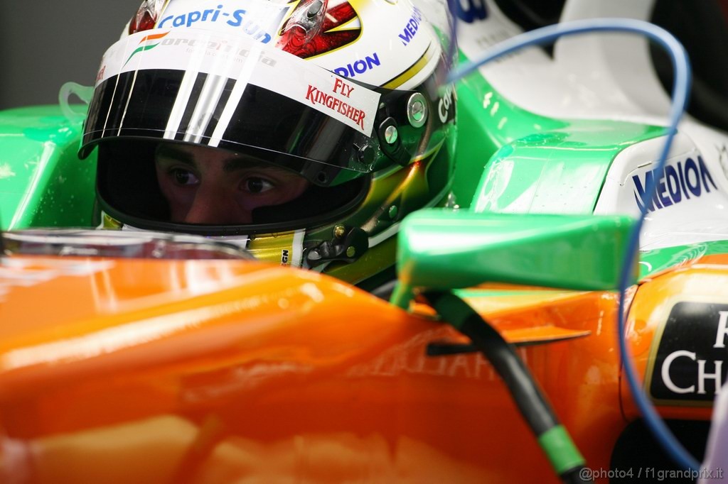 Barcelona Test Febbraio 2011, 20.02.2011- Adrian Sutil (GER), Force India F1 Team, VJM04 