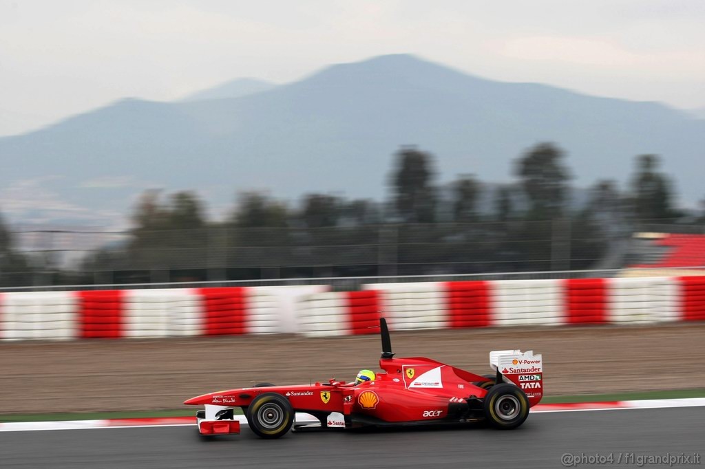 Barcelona Test Febbraio 2011, 20.02.2011- Felipe Massa (BRA), Ferrari, F-150 Italia 